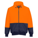 Hi-Vis Contrast Zipped Class D Hoodie