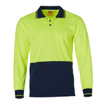 High Visibility Long Sleeve Polo