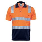 Cotton Back Two Tone Polo Shirt with CSR Tape