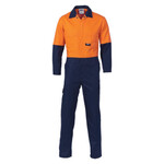 Mens Hi Vis Cool Breeze Cotton Coverall