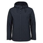 Mens Podium Water Resistant Hooded Softshell Jacket