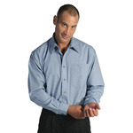 Mens Classic Mini (Check) Houndstooth Business Shirt Long Sleeve Shirt