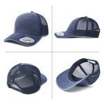 Seamless Front Washed Mesh Cap