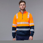 Unisex Vic Rail Hi Vis Safety Jumper