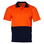 High Visibility Cool Dry Short Sleeve Polo