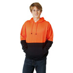 Mens Hi Vis Fleecy Hoodie