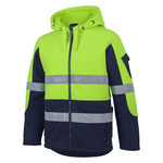 Mens Hi Vis (D+N) 450g Full Zip Shepherd Hoodie