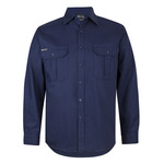 Mens Long Sleeve 190G Work Shirt