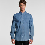 Mens Blue Denim Shirt