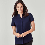 Womens Juliette Short Sleeve Blouse