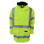 Hi Vis Breathable Rain Jacket Biomotion Tape