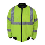 Hi Vis "X" Back Flying Jacket Biomotion Tape