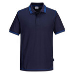 Two Tone Short Sleeve Polo Shirt