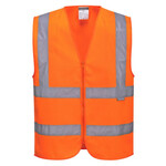 Hi-Vis Zipped Band and Brace Vest