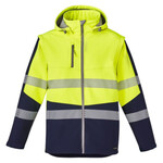 Unisex 2 in 1 Stretch Softshell Taped Jacket