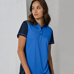 Womens Dart Short Sleeve Polo