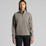 Womens Relax Faded Half Zip