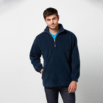 Mens Heavy Weight 1/2 Zip Winter Fleece