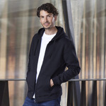 Mens Crew Zip Hoodie