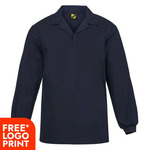 Mens Food Industry Jac Shirt Long Sleeve