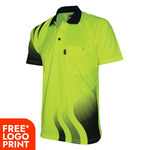 Wave HiVis Sublimated Polo